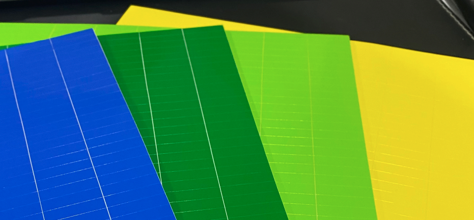 Instrument marking tape on sheets